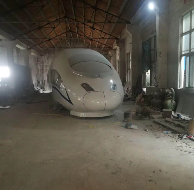 青神县高铁模型