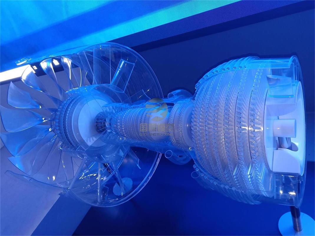 青神县飞机发动机模型